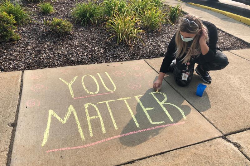 Annual 'Chalk the Walk' event focuses on suicide prevention United